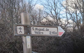 Sendero a San Miguel de Valero