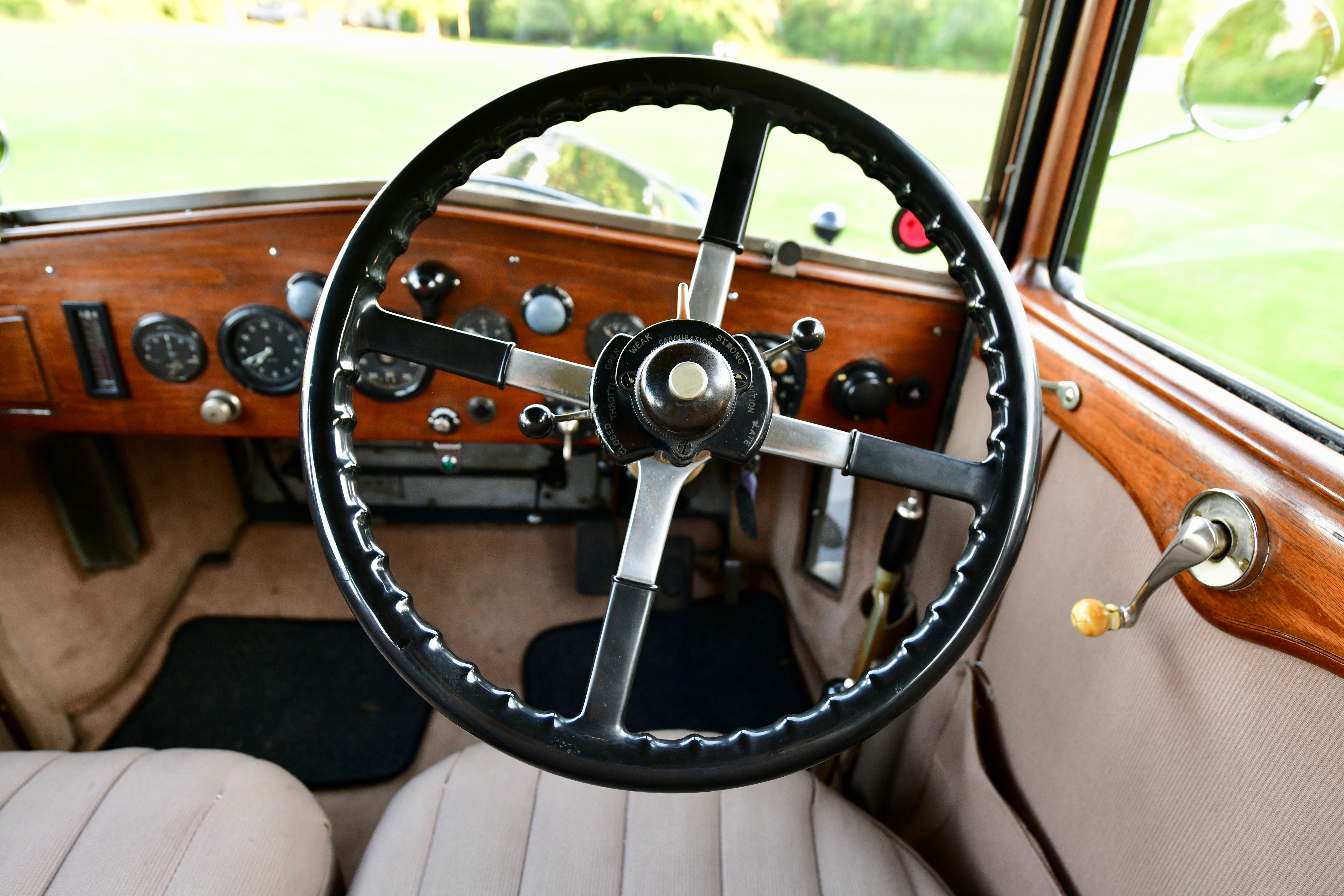 Interior Volante Historia Rolls-Royce 20 HP